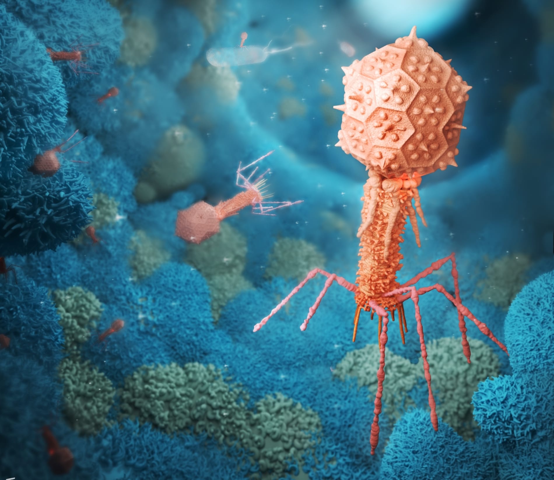 Role of bacteriophages and fighting bacteria