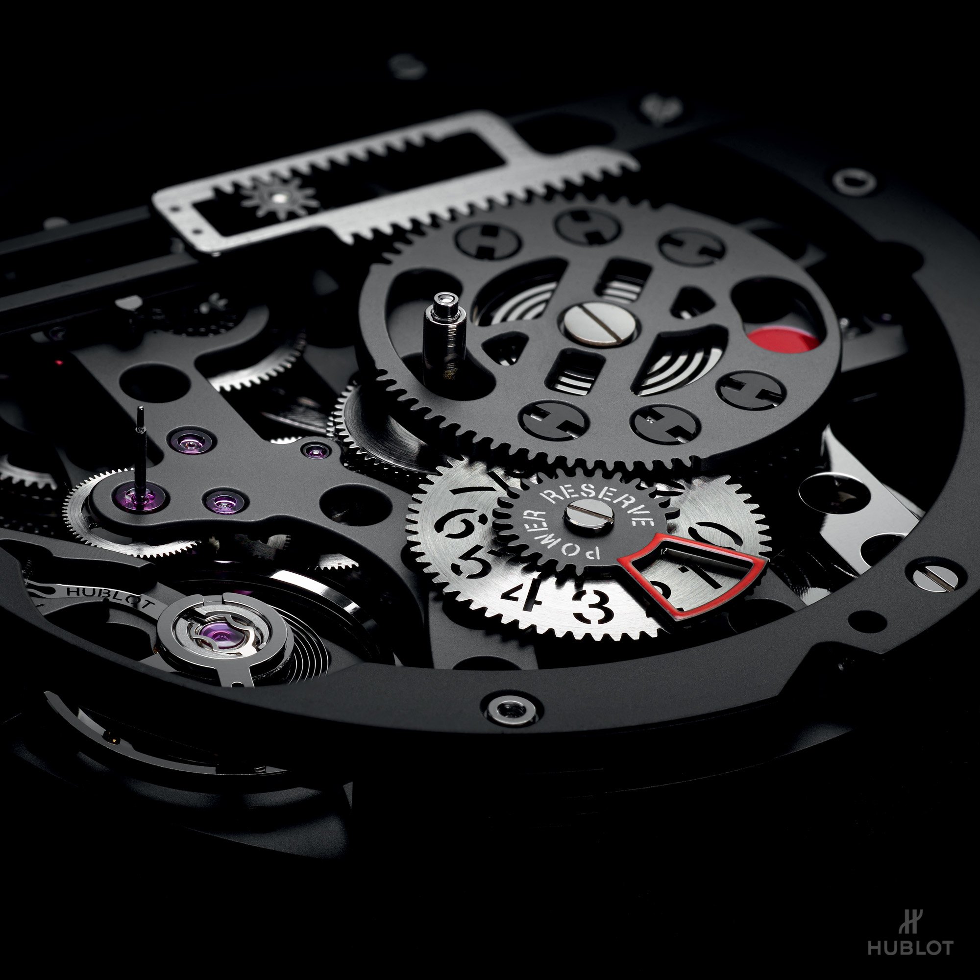 Hublot HUB1201 Is A Skeleton Mechanical Movement With Manual Winding And A 10 Day Power Reserve. #Meca10