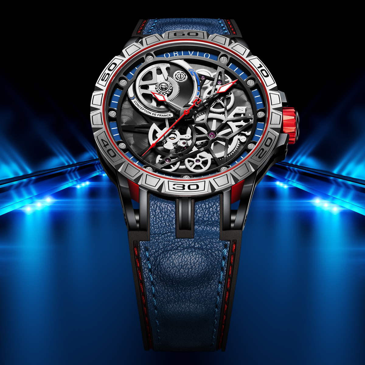 Mens Wristwatch Design Automatic Skeleton. Automatic Skeleton Watches Men