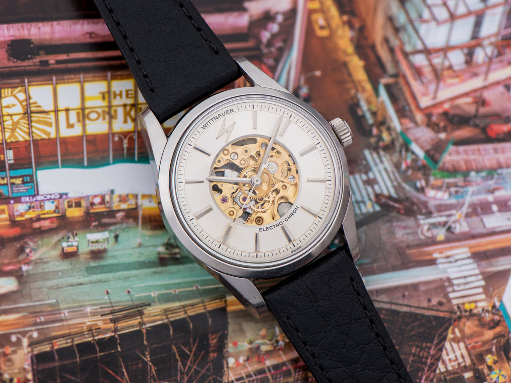 Wittnauer Electro Chron Skeleton Watch