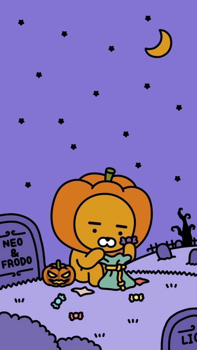 Kakao Friends Wallpaper - Kakao friends, Friends wallpaper, Cute wallpaper