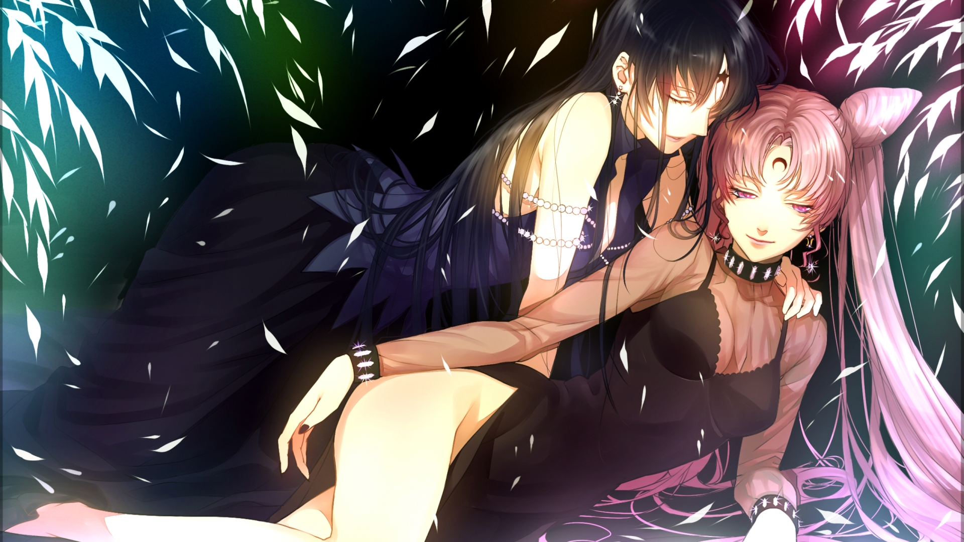 Mistress 9 and Black Lady wallpaper