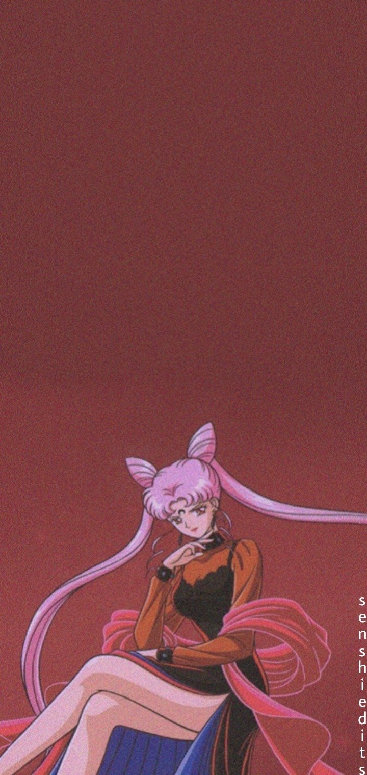 black lady sailor moon wallpaper