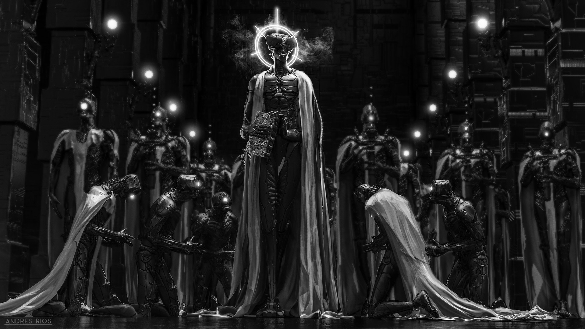 Download Cult Sci Fi Robot HD Wallpaper