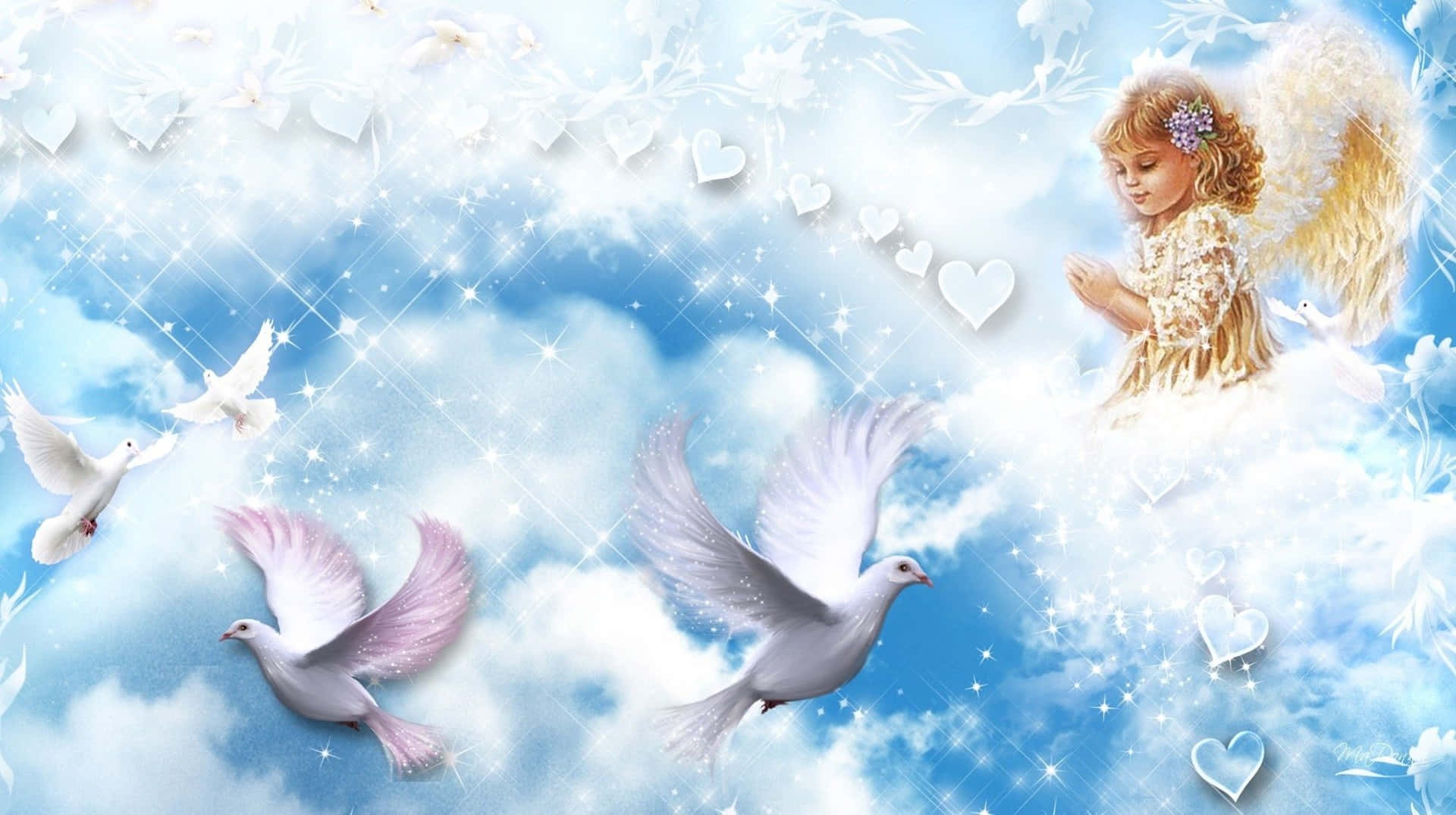 Free Angel Heaven Background, Angel Heaven Background s for FREE