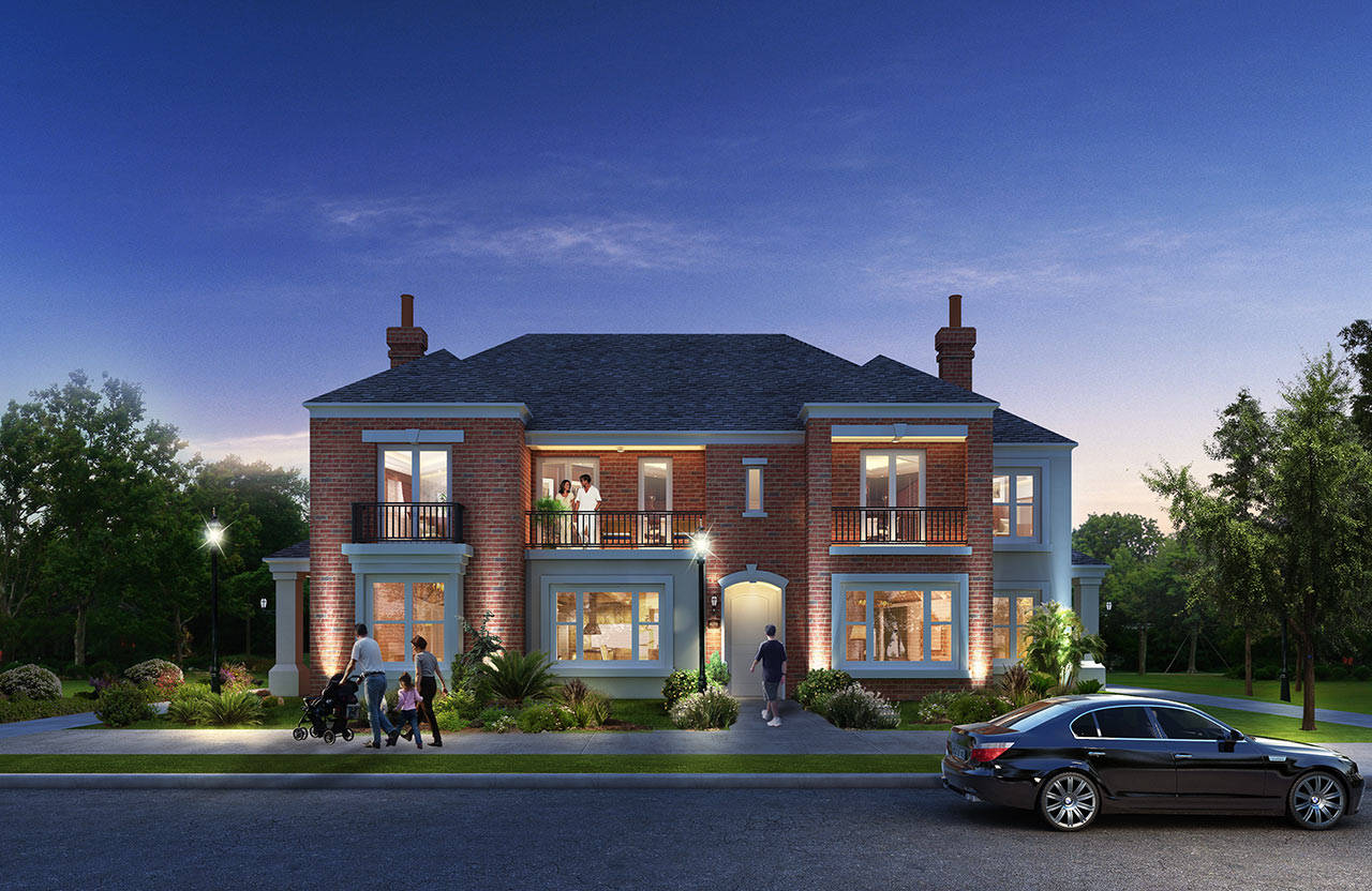 Download Big House For Family Wallpaper