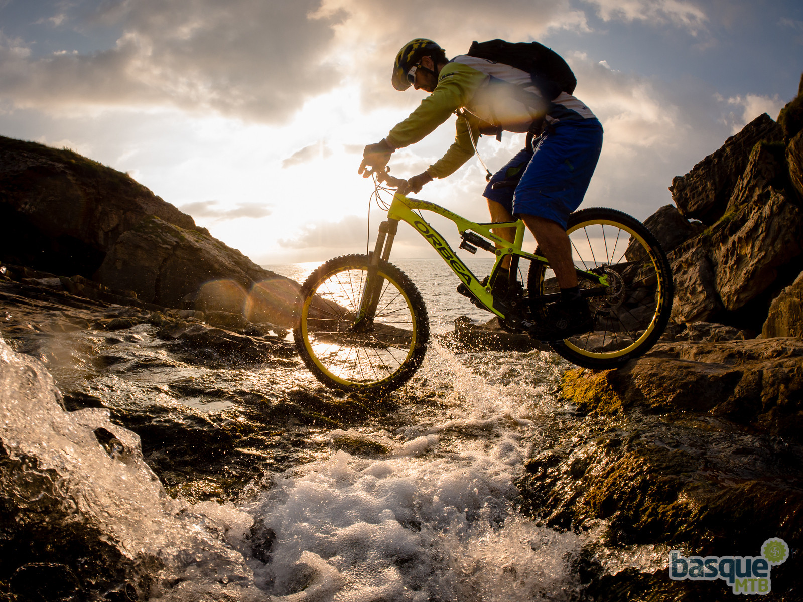 Orbea Rallon on the Basque Coast Biking Picture
