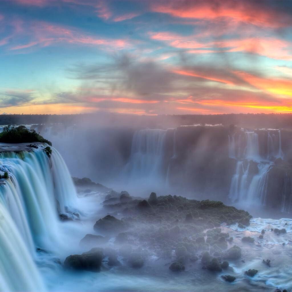 Wallpaper. Quedas do iguaçu, Cachoeiras do iguaçu, Lindas cachoeiras