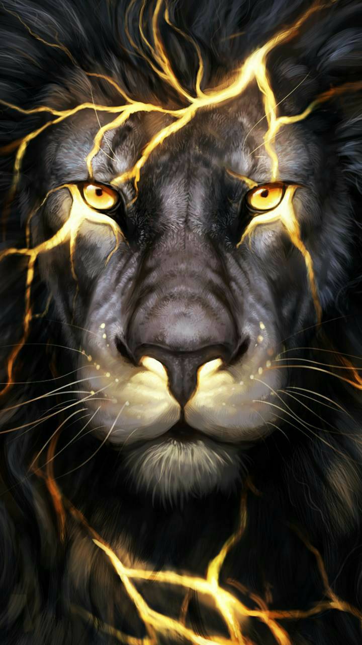 Lightning Lion Wallpaper Free Lightning Lion Background