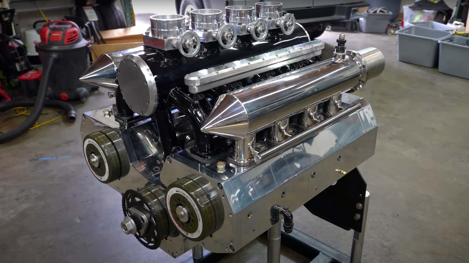 Home Built 12 Rotor Wankel Engine Is The Definition Of Crazy