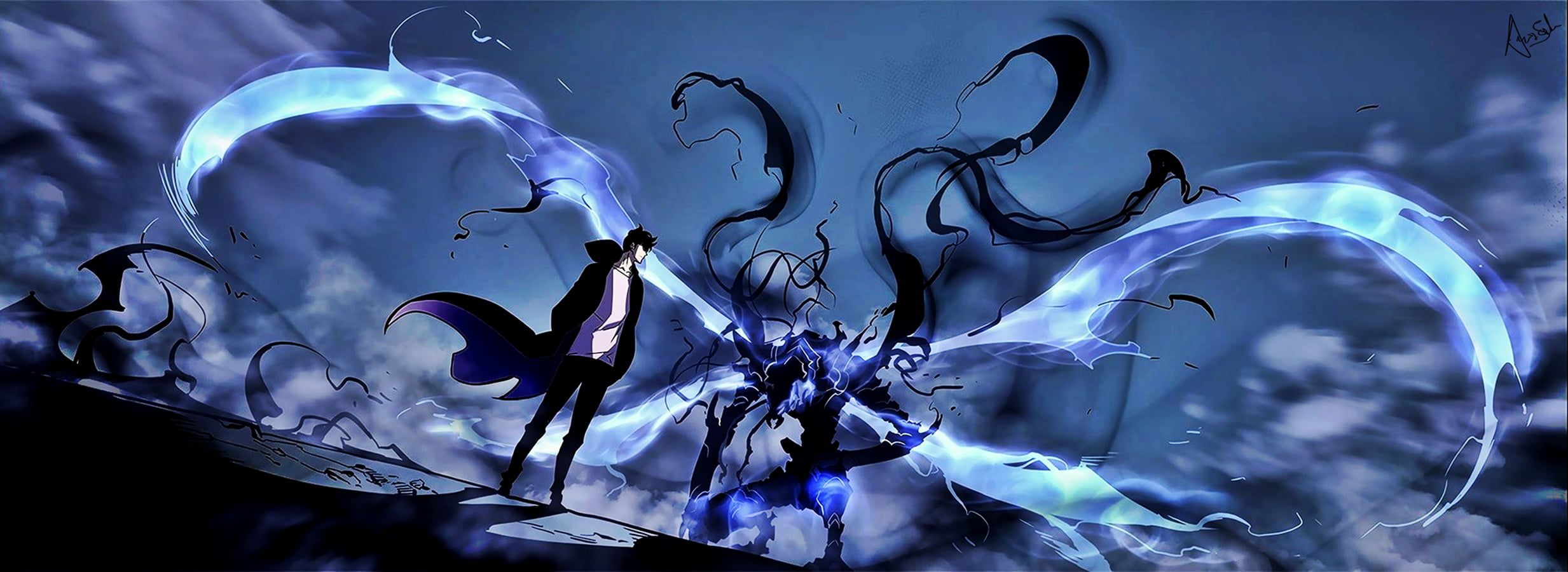 Solo Leveling Manga Wallpaper