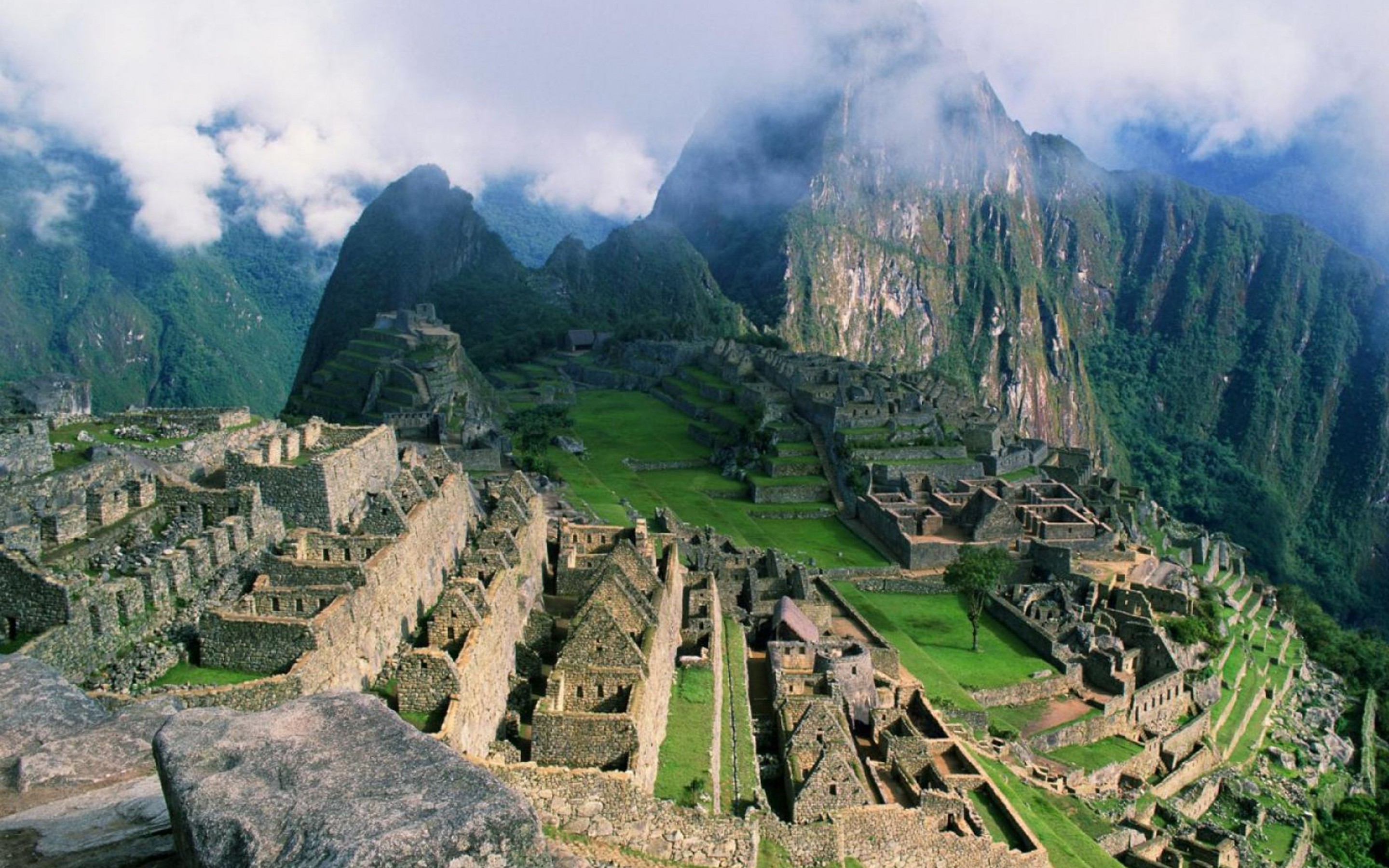 Ancient city in Peru Desktop wallpaper 1920x1080