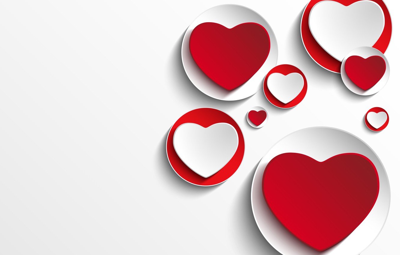 Wallpaper love, background, hearts, design, romantic, hearts, valentines image for desktop, section рендеринг