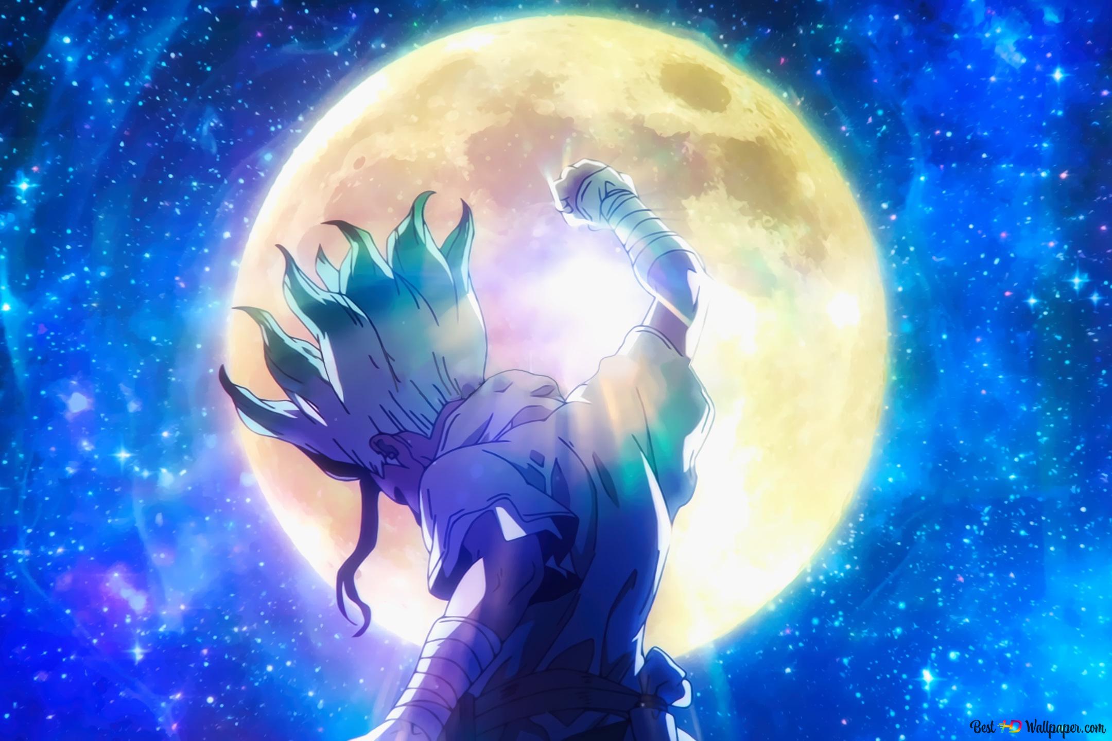 Senku Ishigami (Dr. Stone) 2K wallpaper download