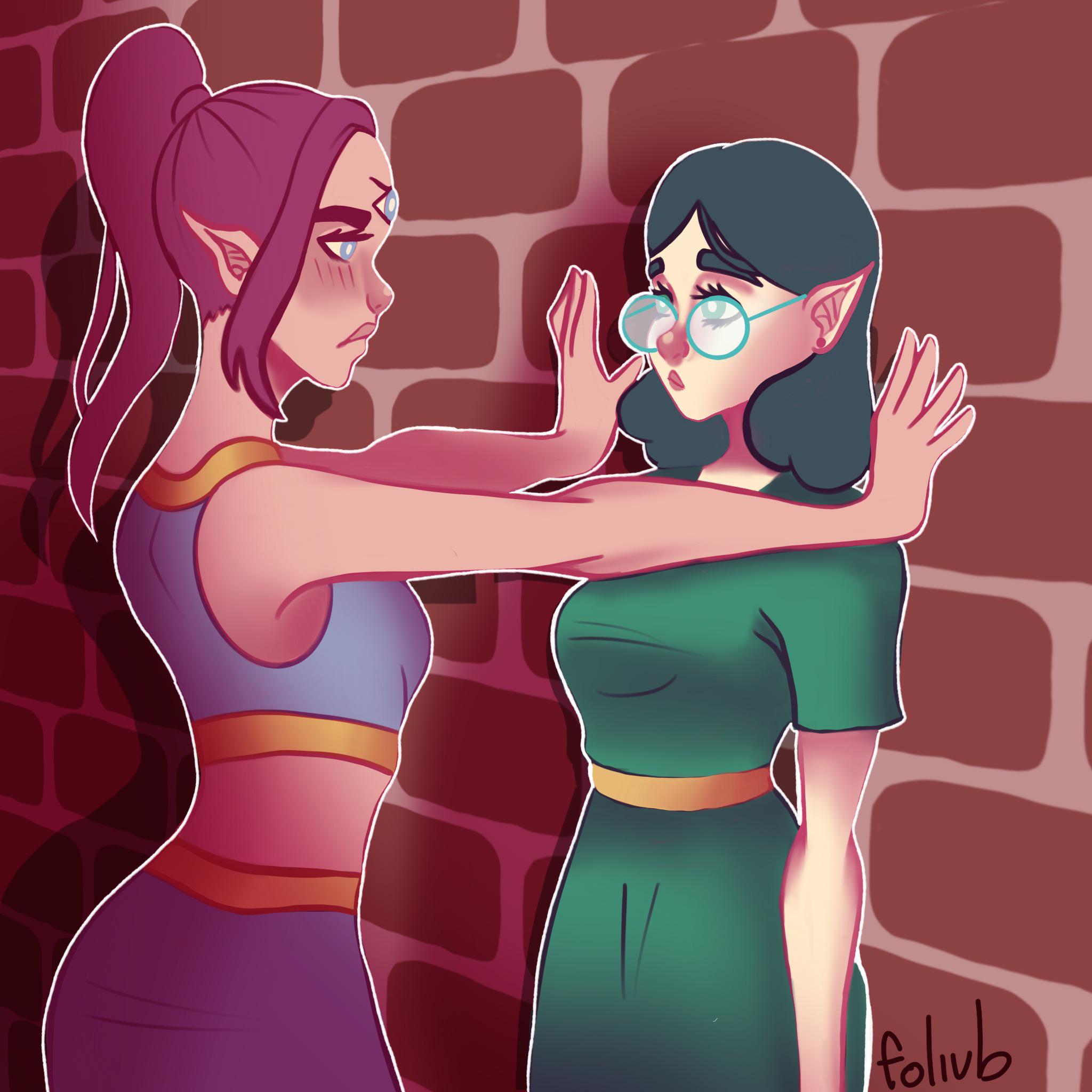 Sooooo Willow x Boscha fanart