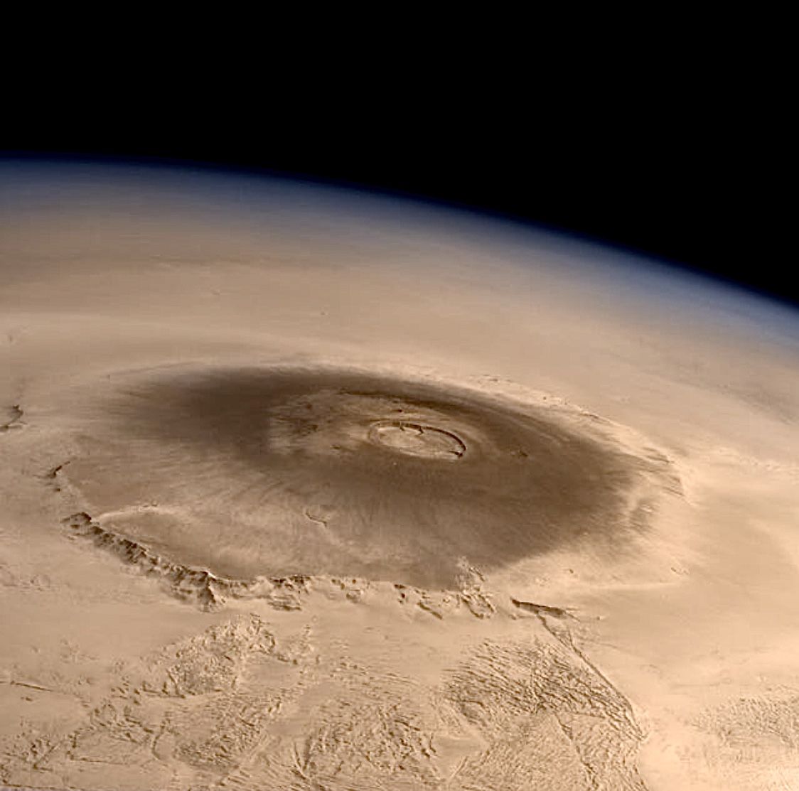 SOL lV, OLYMPUS MONS. Olympus mons, Mars and earth, Mars planet