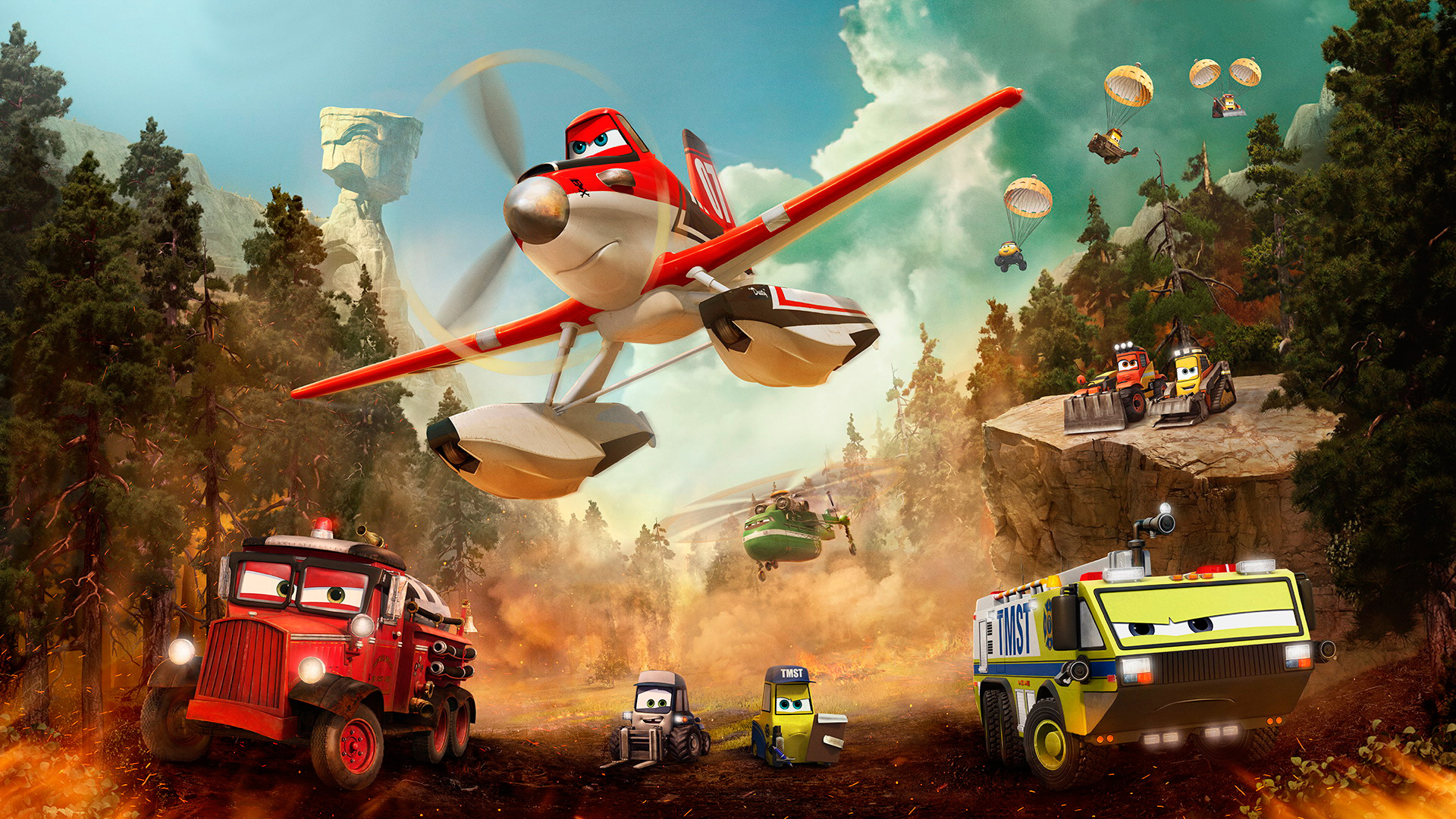 Planes: Fire & Rescue HD Wallpaper
