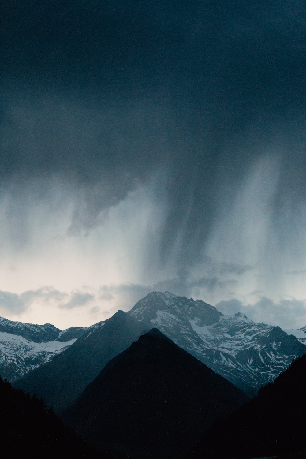 Mountain Rain Picture. Download Free Image