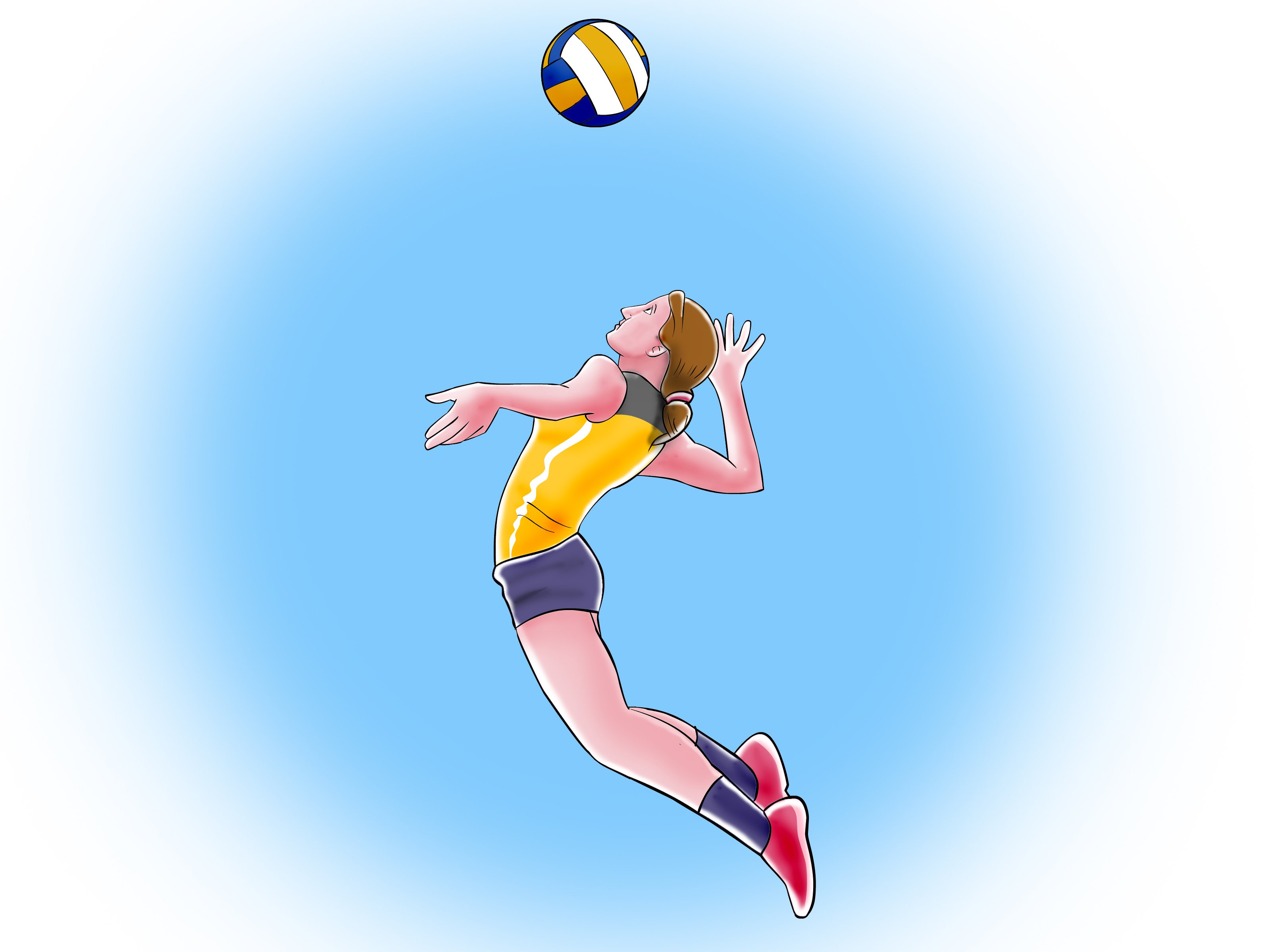 Volleyball Girl Wallpapers Wallpaper Cave