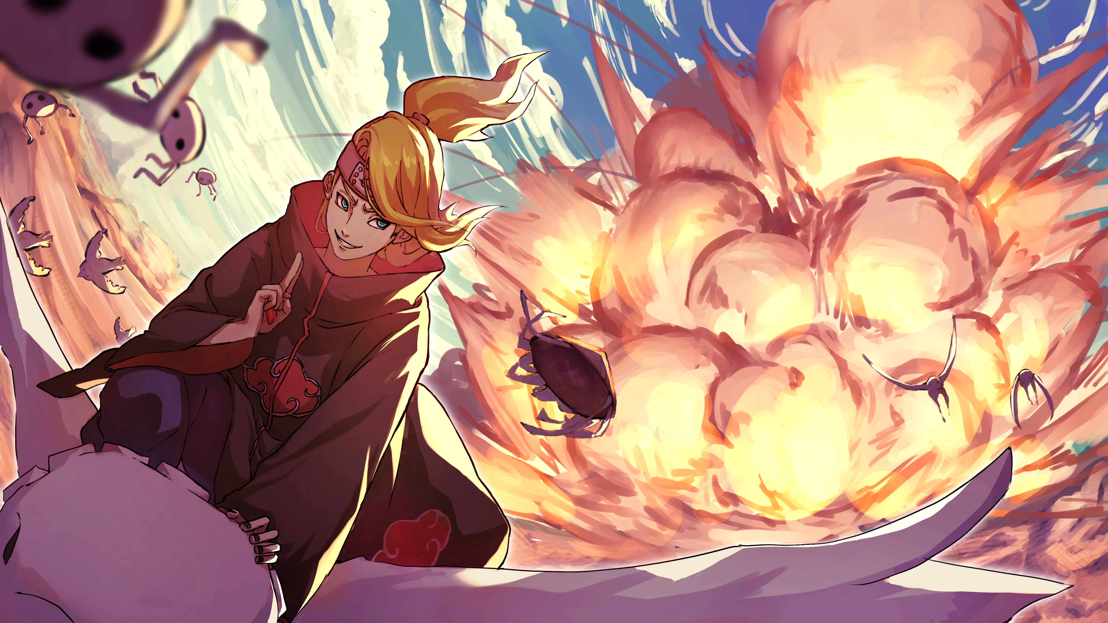 Naruto 4K, Deidara (Naruto) Gallery HD Wallpaper