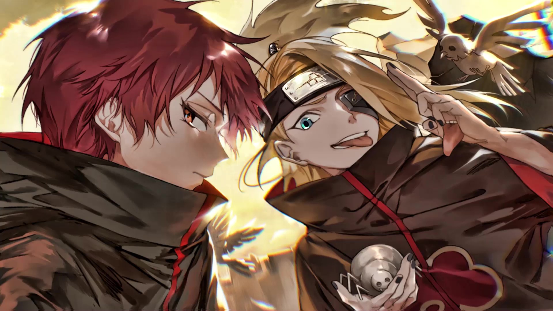 Deidara And Sasori Naruto Shippuden Live Wallpaper