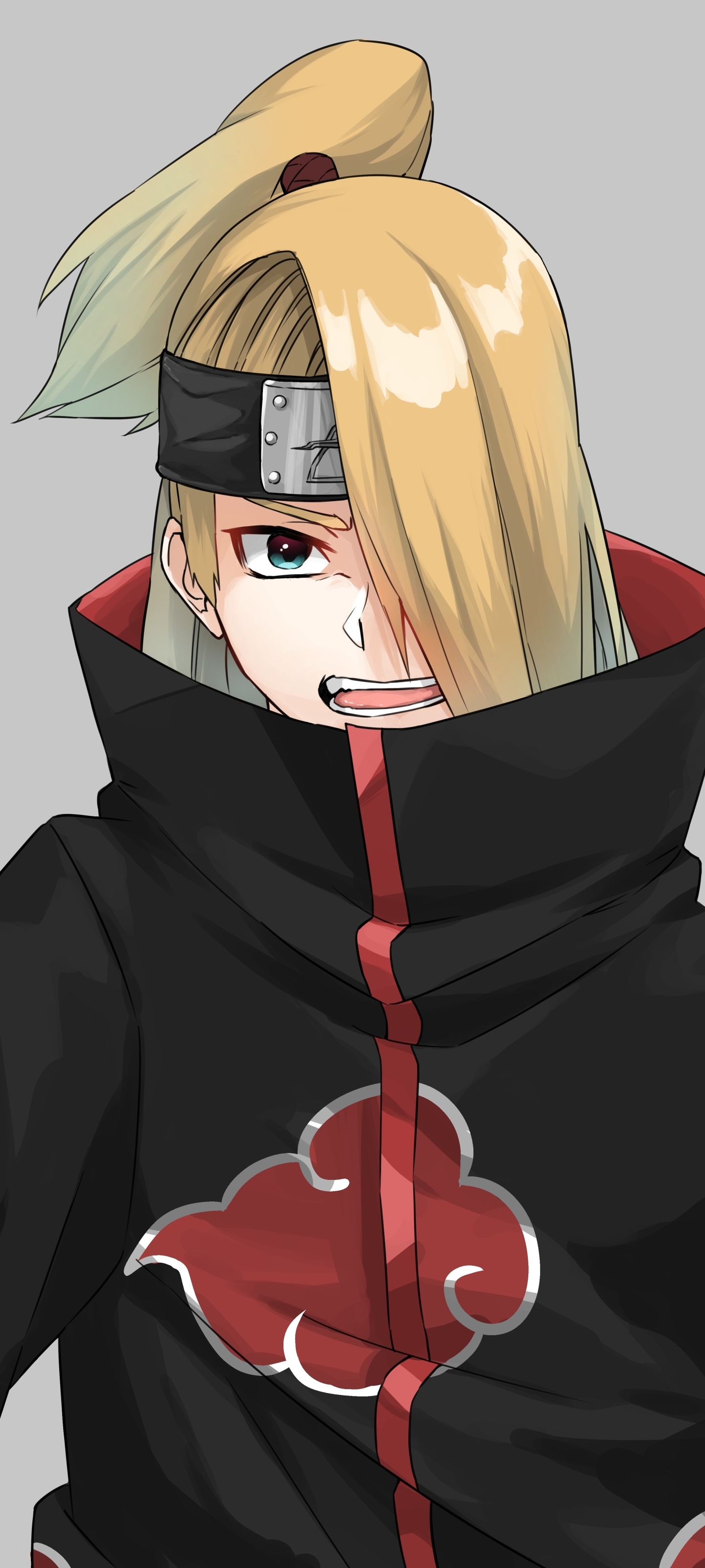 Wallpaper / Anime Naruto Phone Wallpaper, Deidara (Naruto), 1440x3200 free download