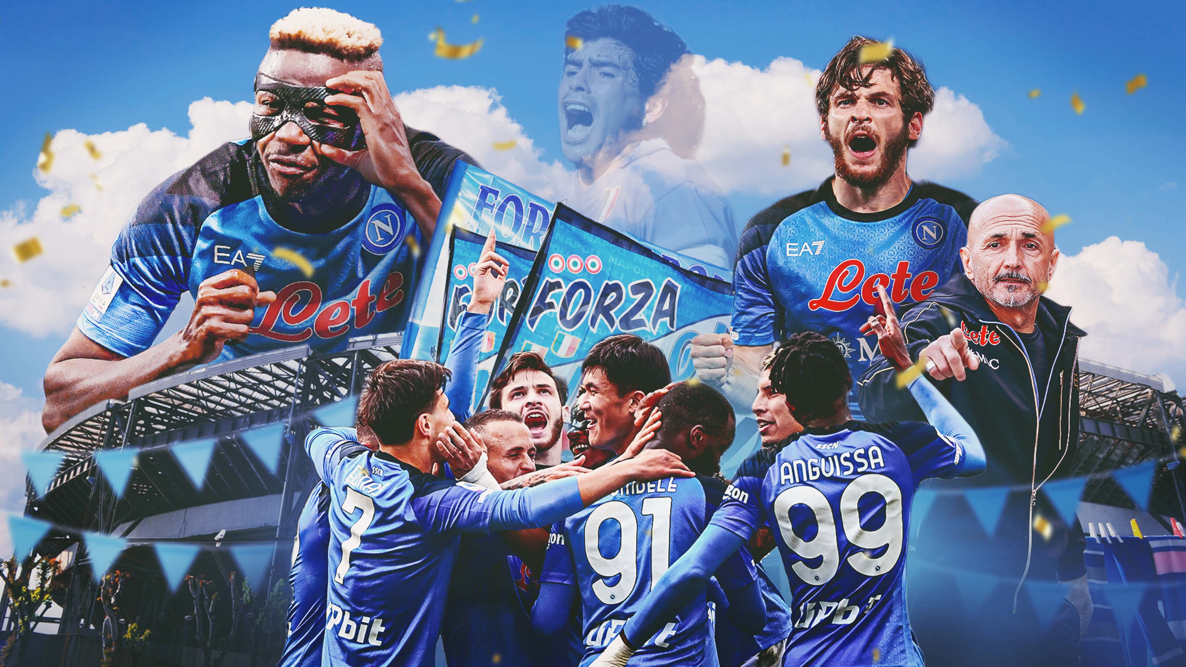 All hail Napoli's new immortals! Victor Osimhen, Khvicha Kvaratskhelia & Luciano Spalletti have made Diego Maradona proud with stunning Serie A title triumph. Goal.com Australia