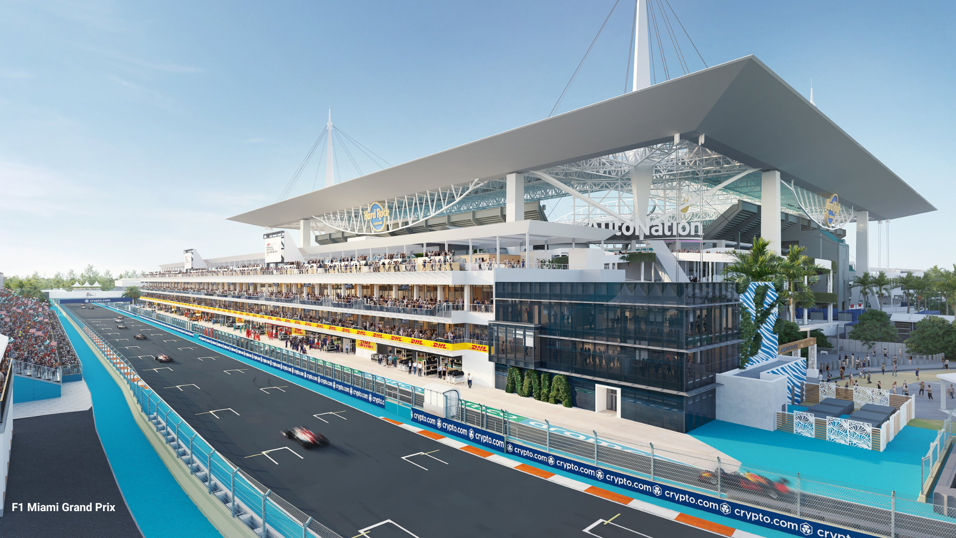 Miami GP moving paddock inside Hard Rock Stadium for 2023 weekend