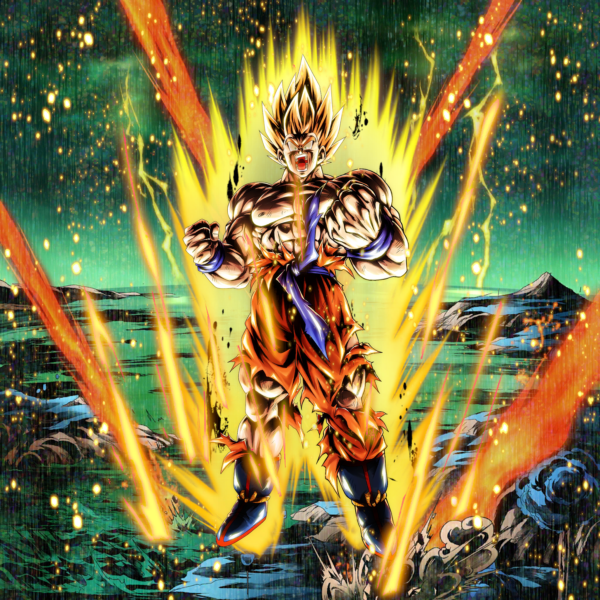 Super Saiyan Goku Art Wallpaper