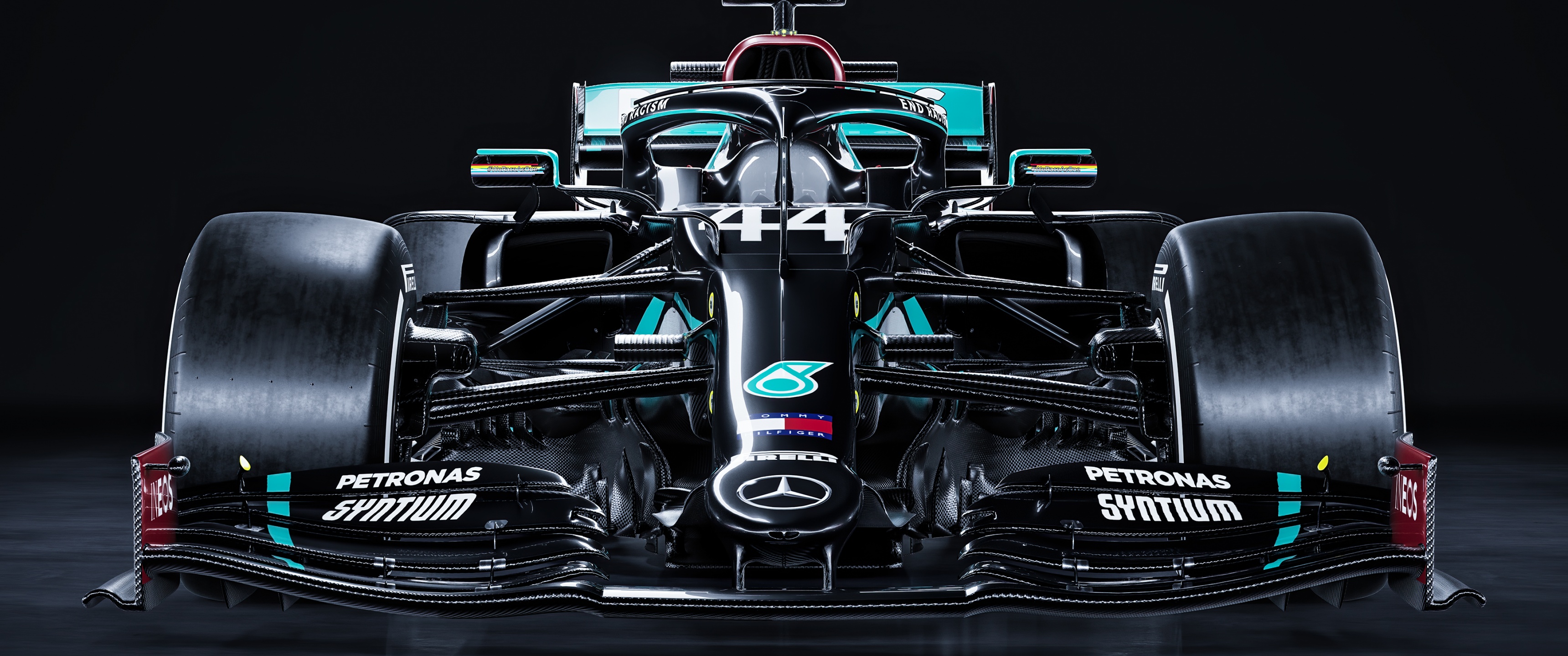 Mercedes AMG F1 W11 EQ Performance Wallpaper 4K, Formula One Cars, Black Dark