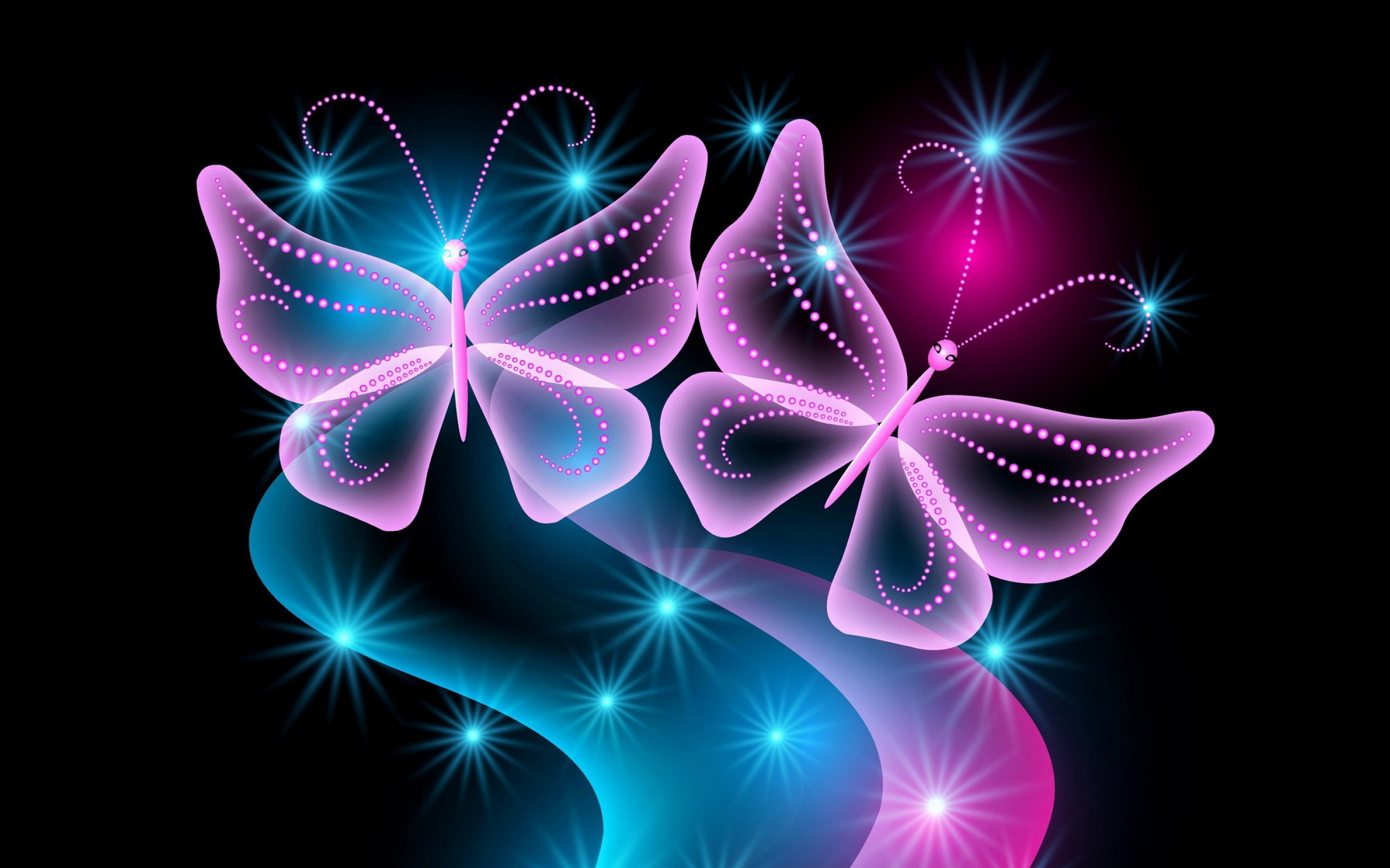 HD Abstract Neon Wallpaper. Butterfly Neon Wallpaper HD Desktop BackgroundNeon Lights Wallpaper