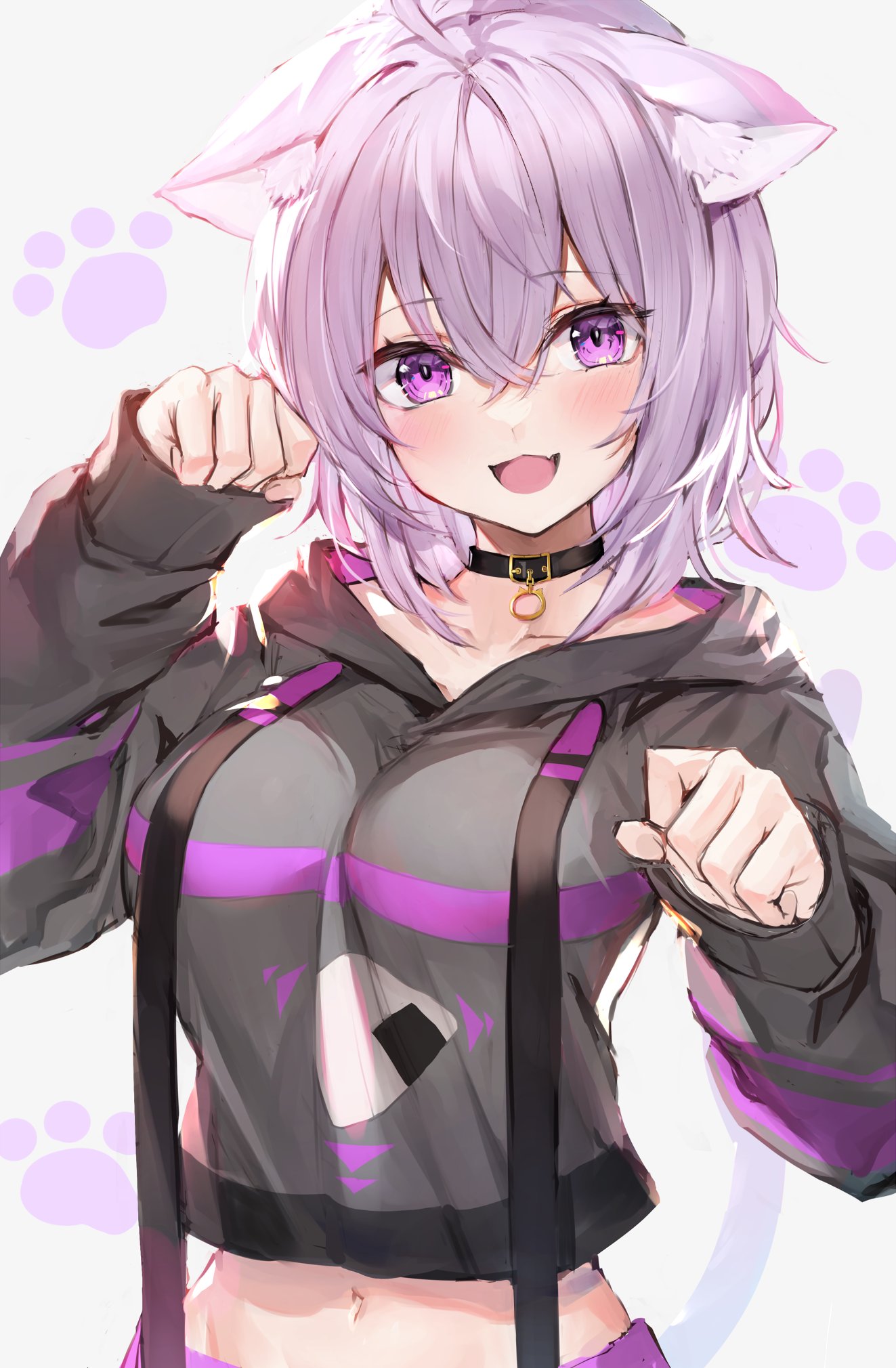 Nekomata Okayu Phone Wallpapers - Wallpaper Cave