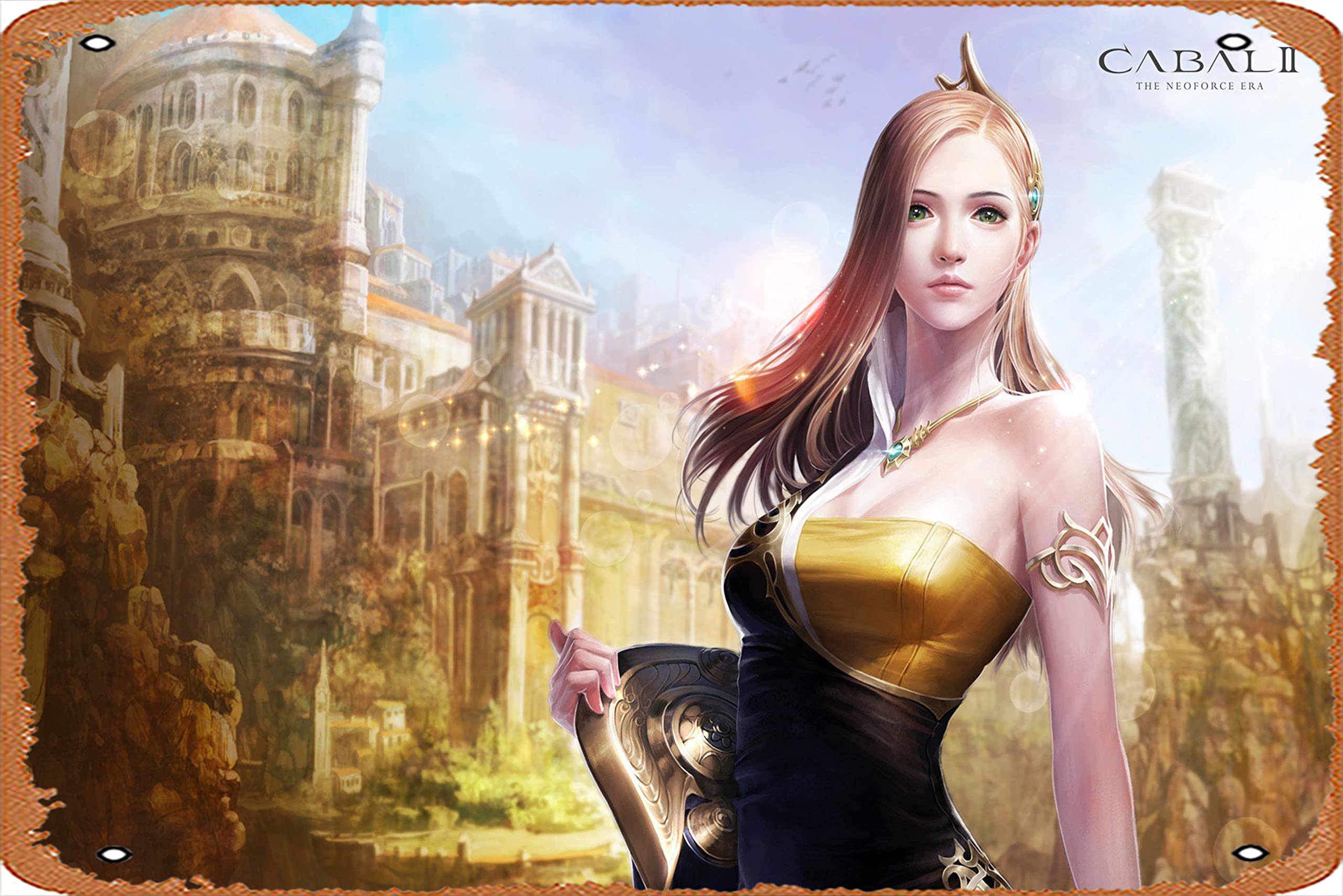 Amazon.com, Beautiful Game Girl, HD Games, 4k Wallpaper, Image, Background, Photo and Picture Poster, Metal Tin Sign, Vintage Style Wall Ornament Coffee & Bar Decor, Size 8 X 12