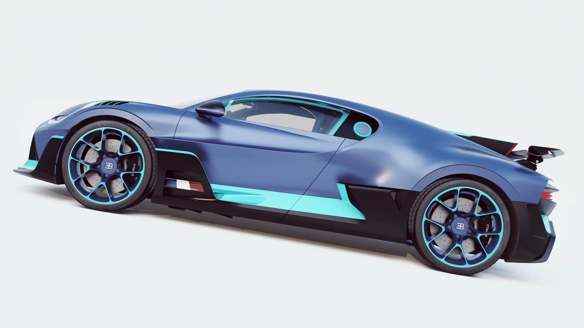 Bugatti Divo 3D Desktop HD Wallpaper