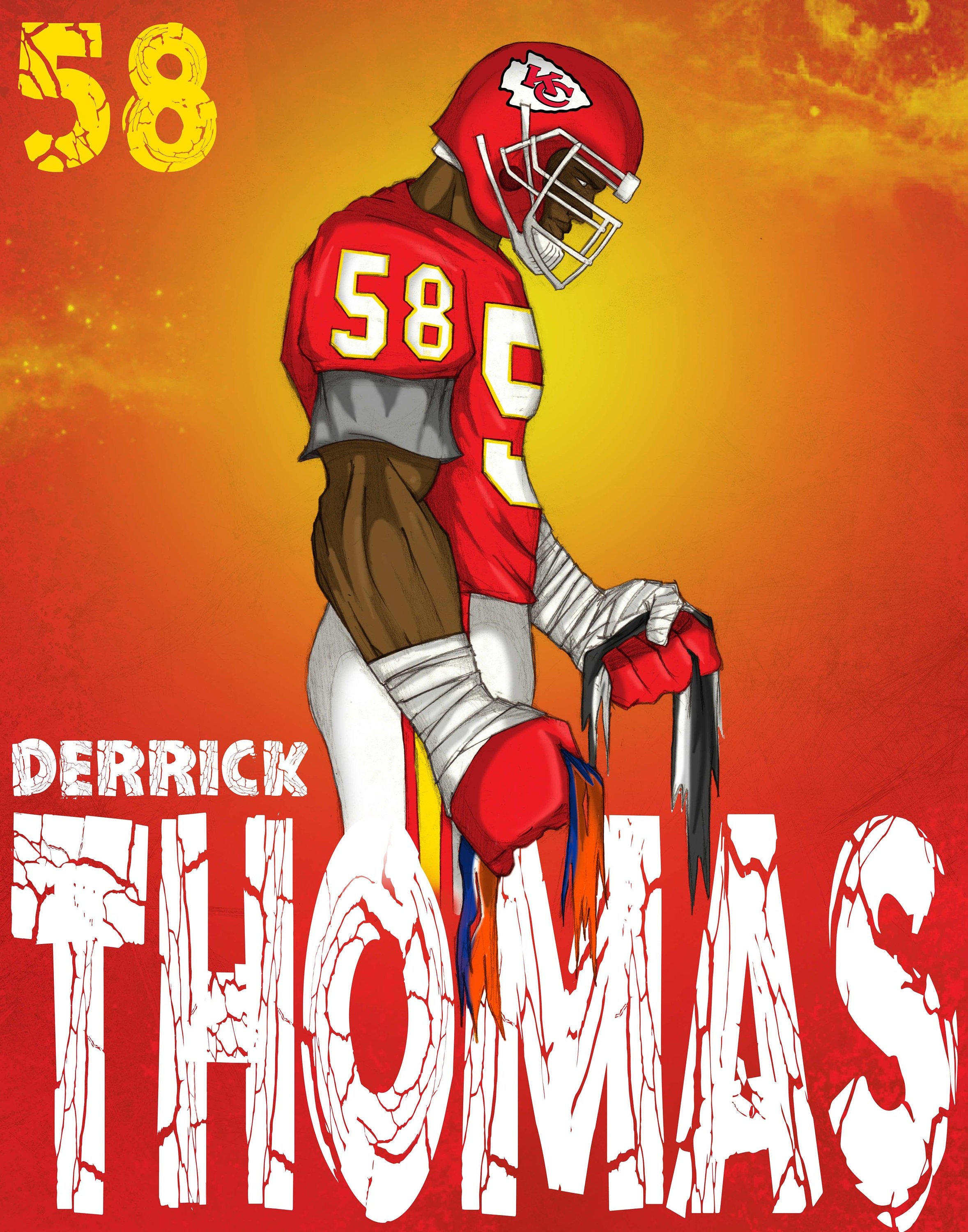 Derrick Thomas Poster