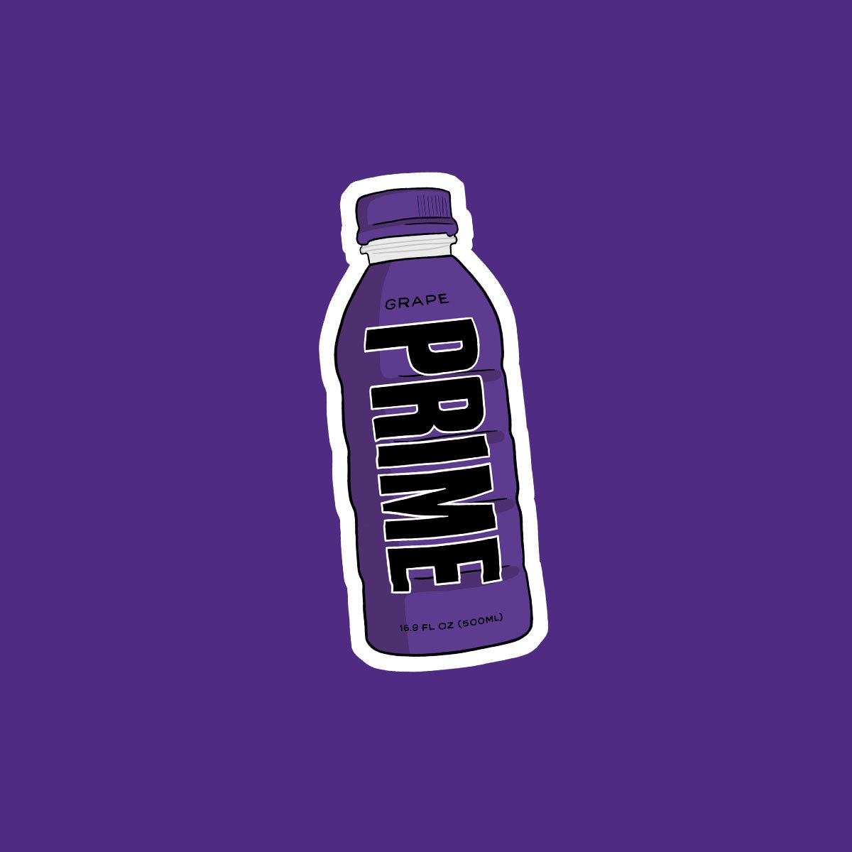 Purple Prime Sticker Drink Prime Prime Hydration KSI