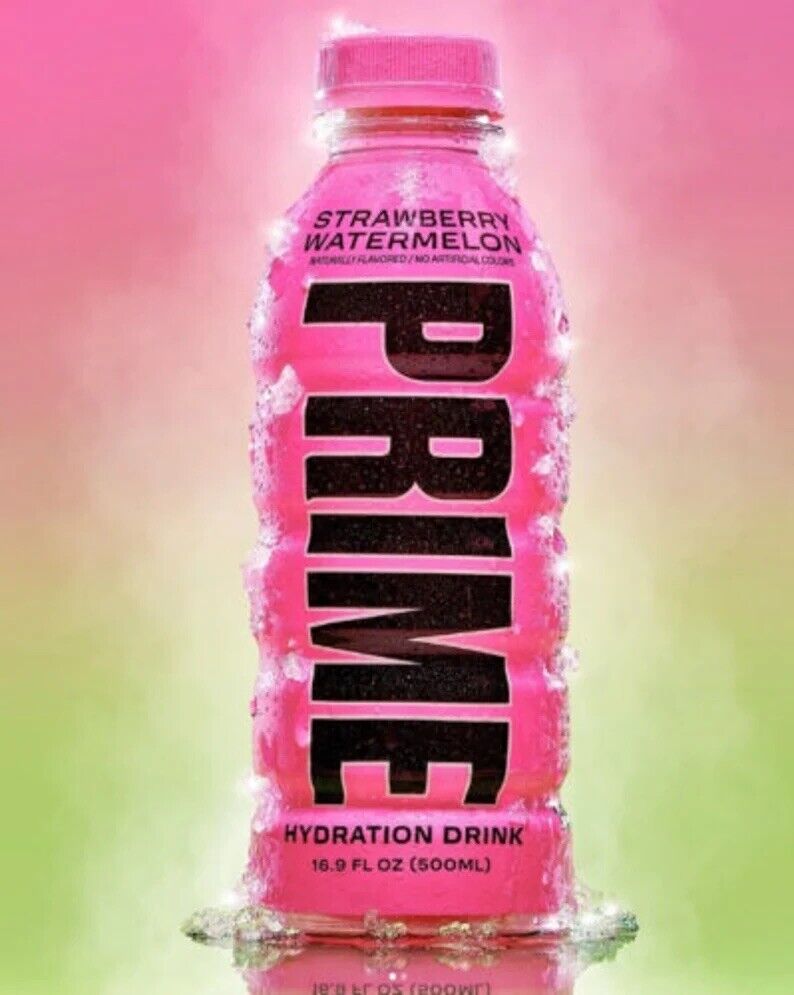 Prime Hydration By Logan Paul x KSI Strawberry Watermelon