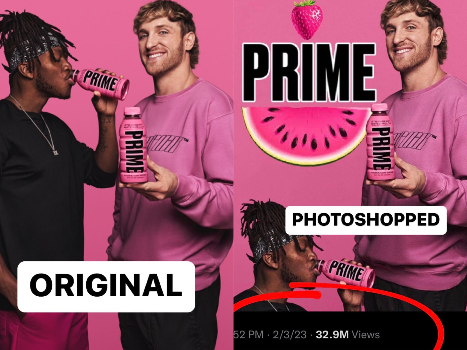 Logan Paul KSI's Prime Ad Got A Thirsty Edit And With That, 30M Free Views