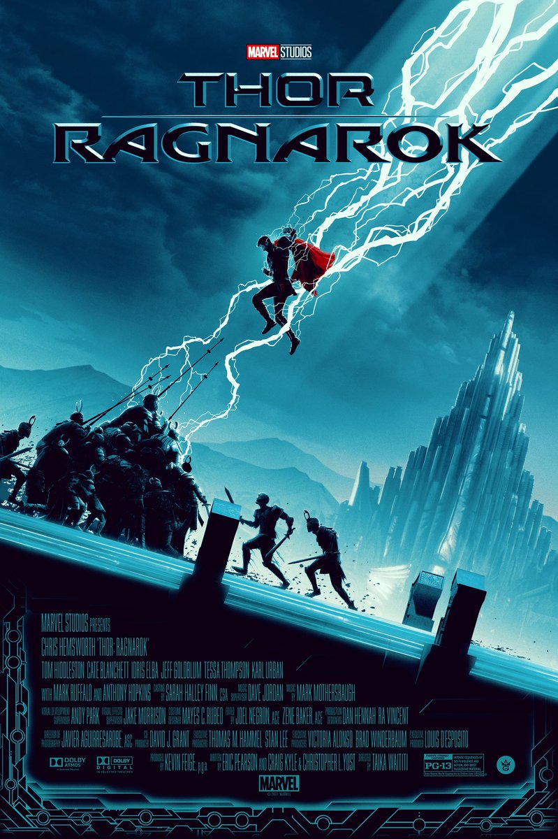 MCU Direct Rockin' THOR: RAGNAROK Fan Made Poster. (Created By