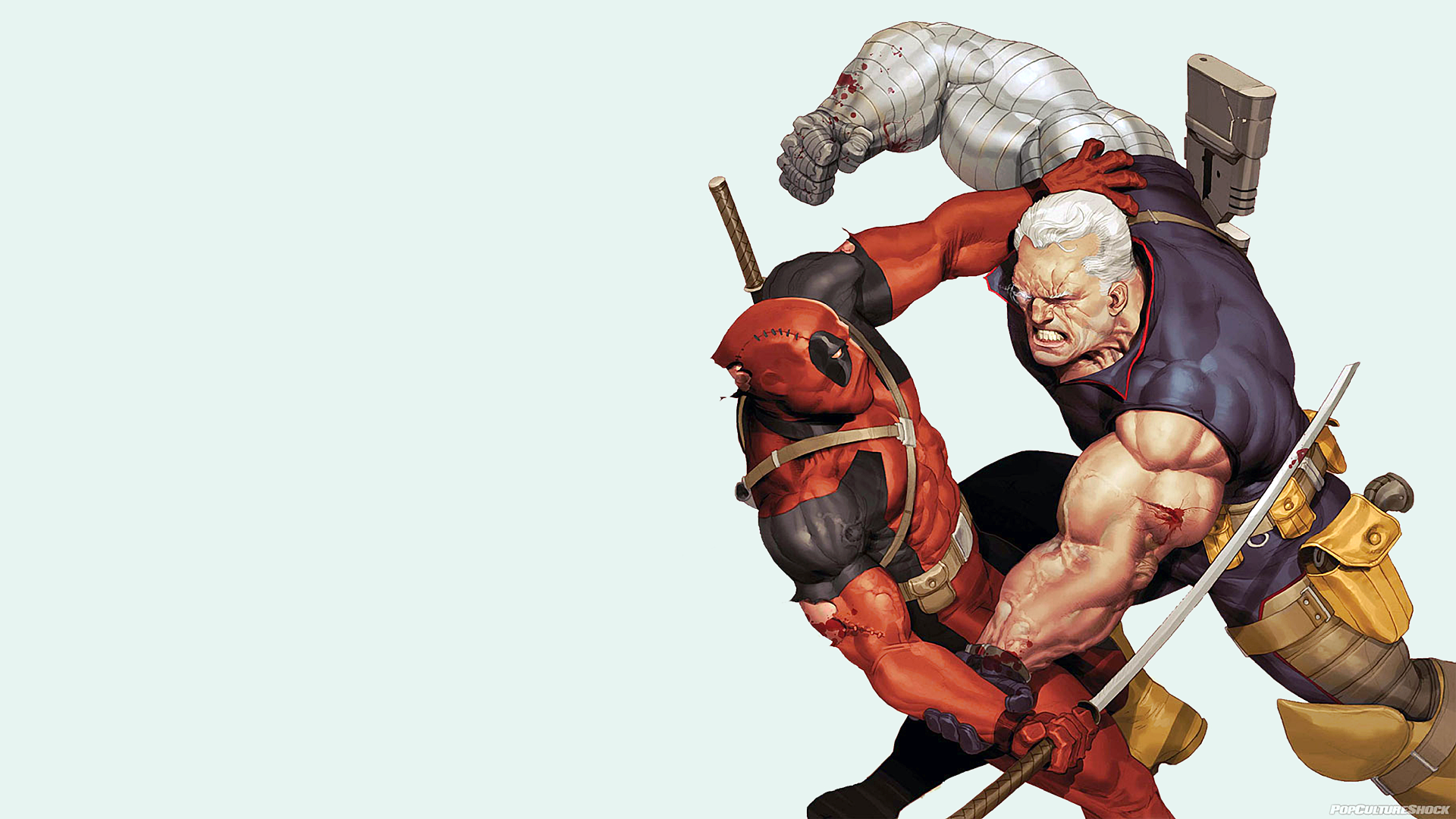 Cable Marvel Comics Deadpool Wallpaper:1920x1080