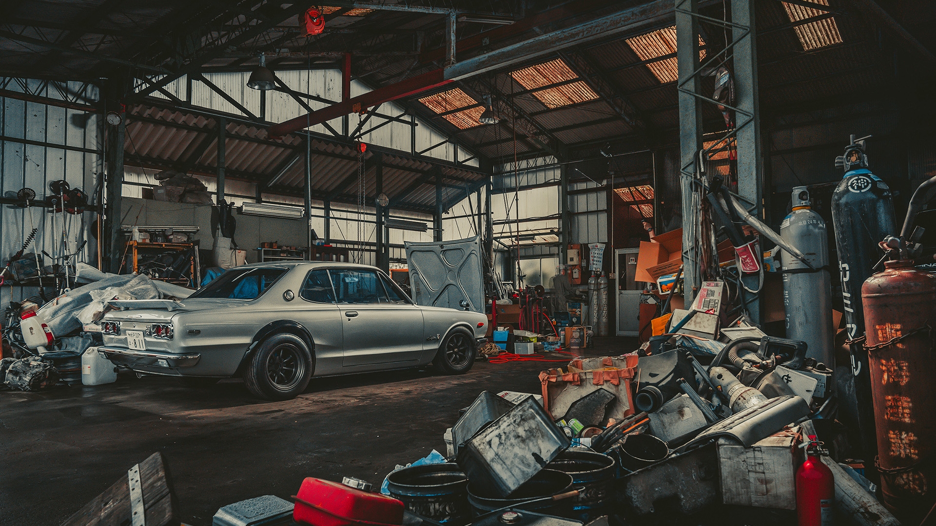 Wallpaper, Nissan Skyline 2000 GT R, car 1920x1080