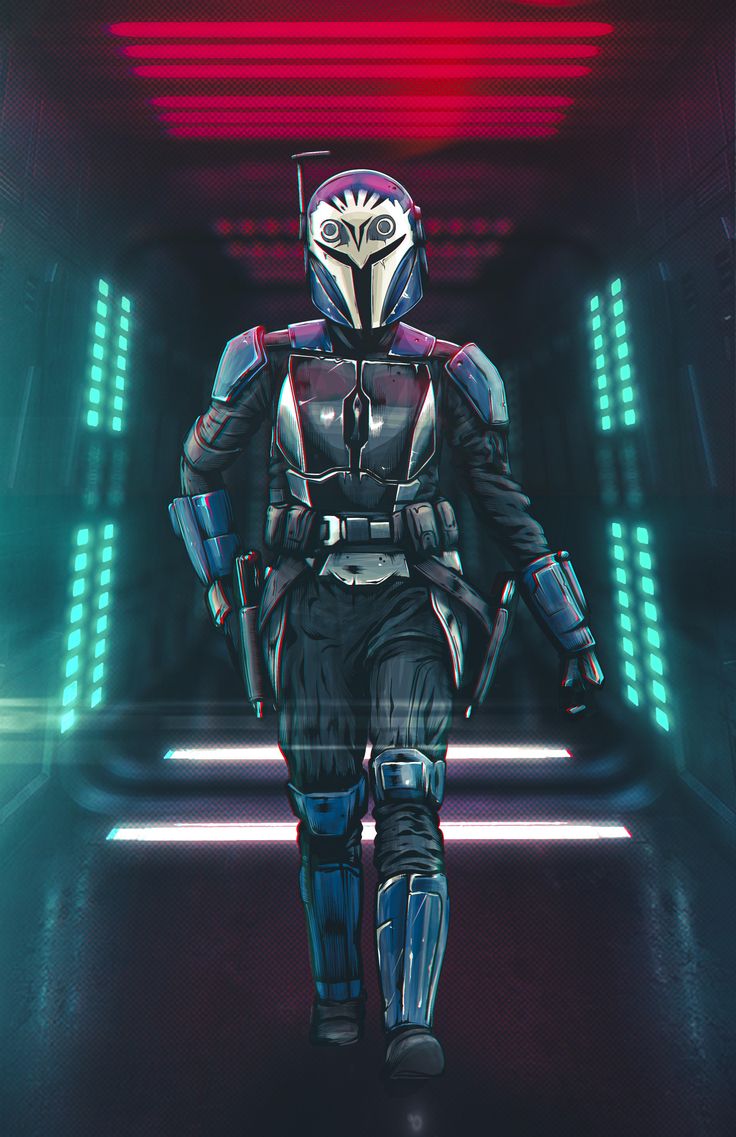 I drew Bo Katan from Chapter 11. Hope you enjoy!. Bo- katan, Star wars picture, Star wars image