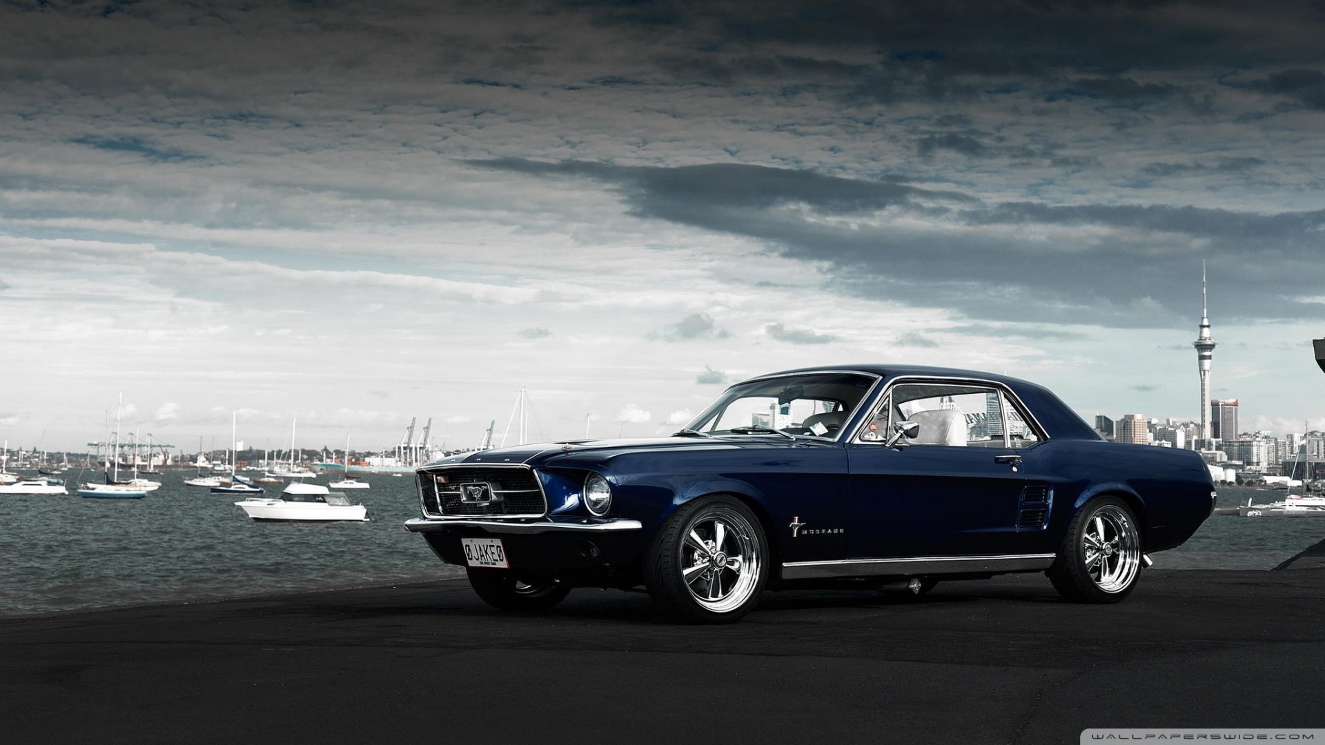 Classic Mustang Car Ultra HD Desktop Background Wallpaper for 4K UHD TV, Tablet