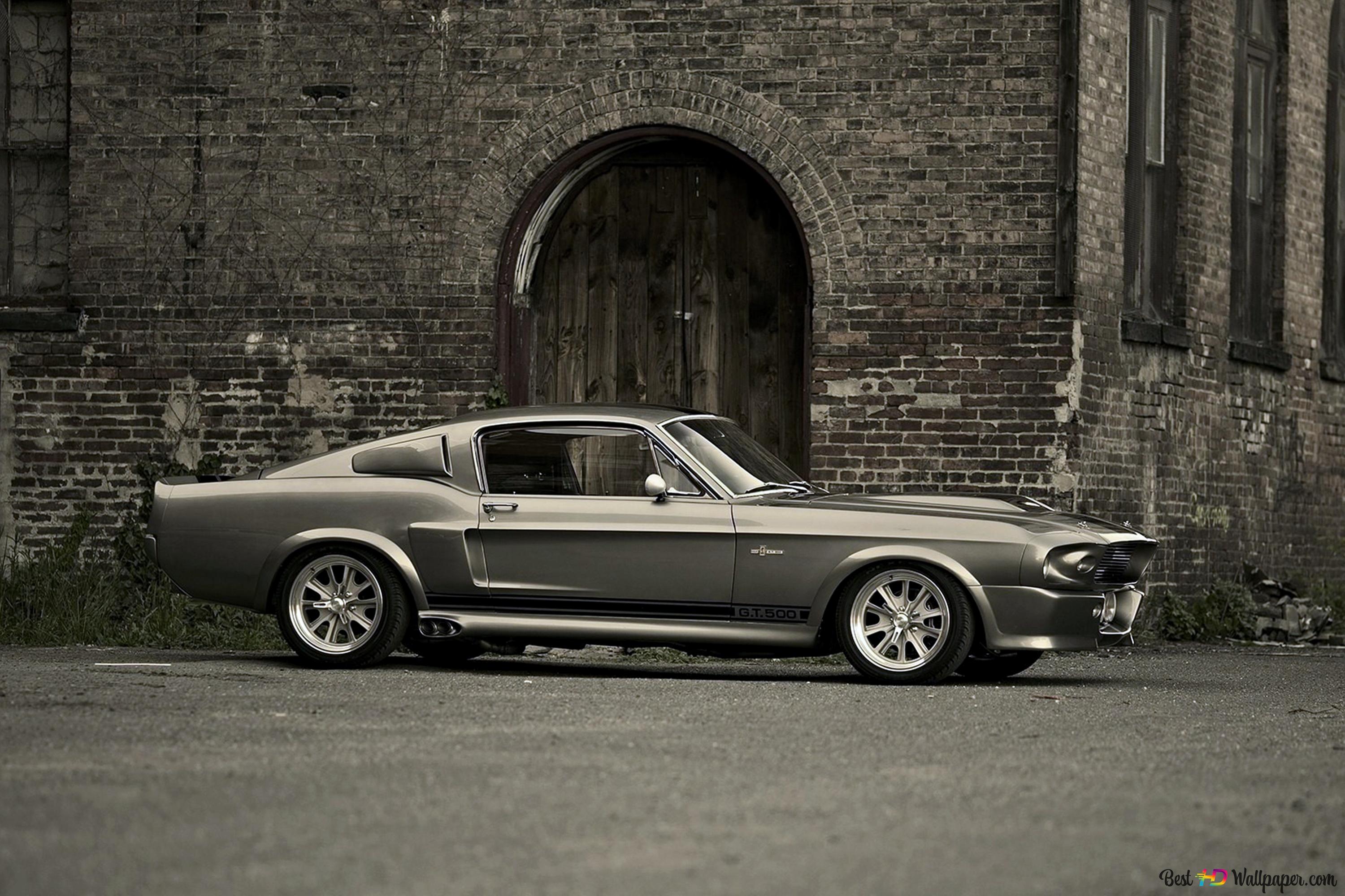 Vintage mustang shelby 4K wallpaper download