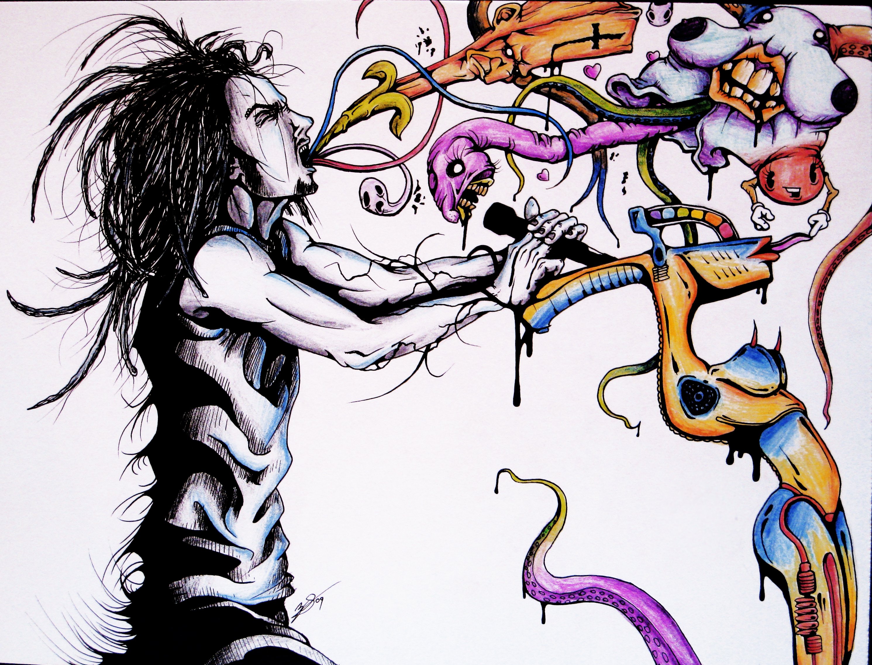 korn, Nu metal, Metal, Heavy, Rock, Hard, Dark, Psychedelic, Singer Wallpaper HD / Desktop and Mobile Background