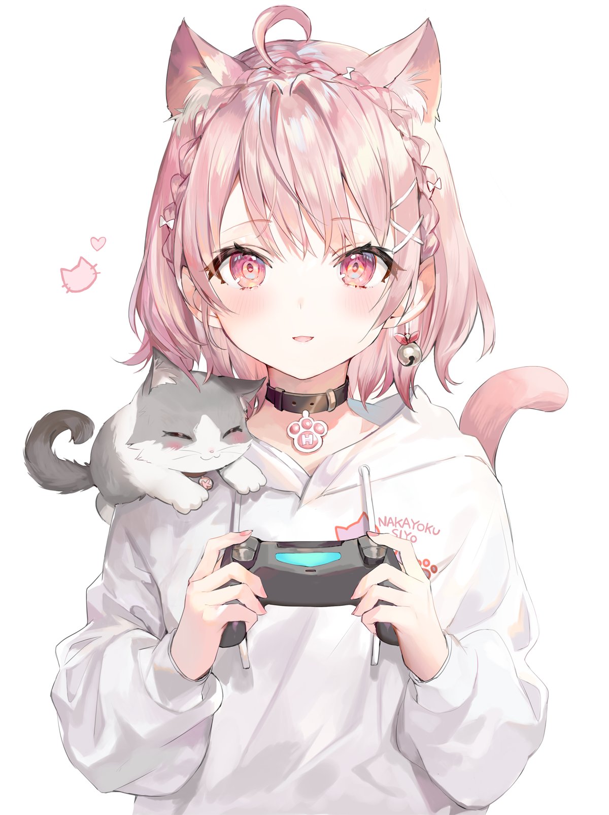 Cat . Pastel pink, Pink anime, Pink kawaii, Aesthetic Anime Cat, HD phone  wallpaper | Peakpx