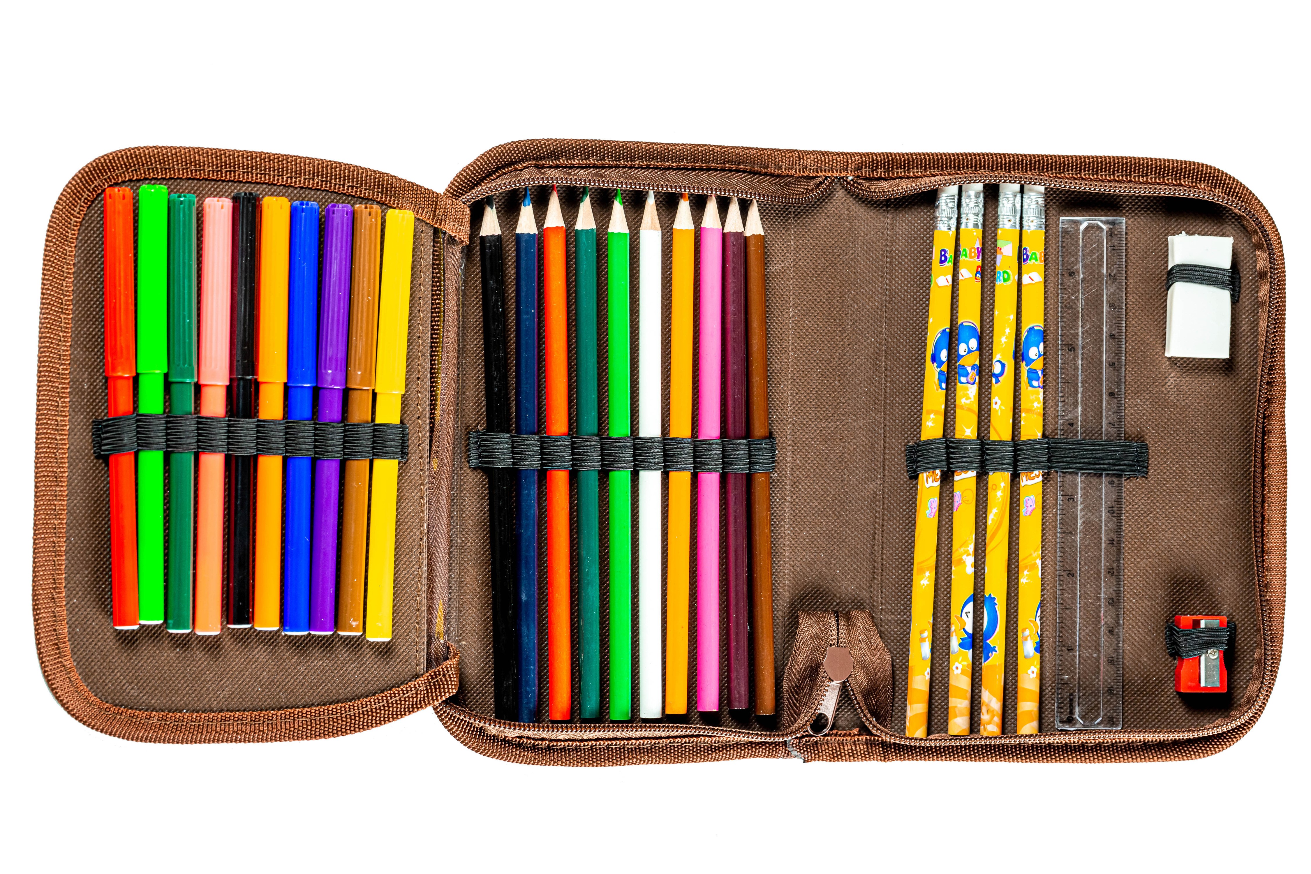 pencil case 1080P, 2k, 4k HD wallpaper, background free download