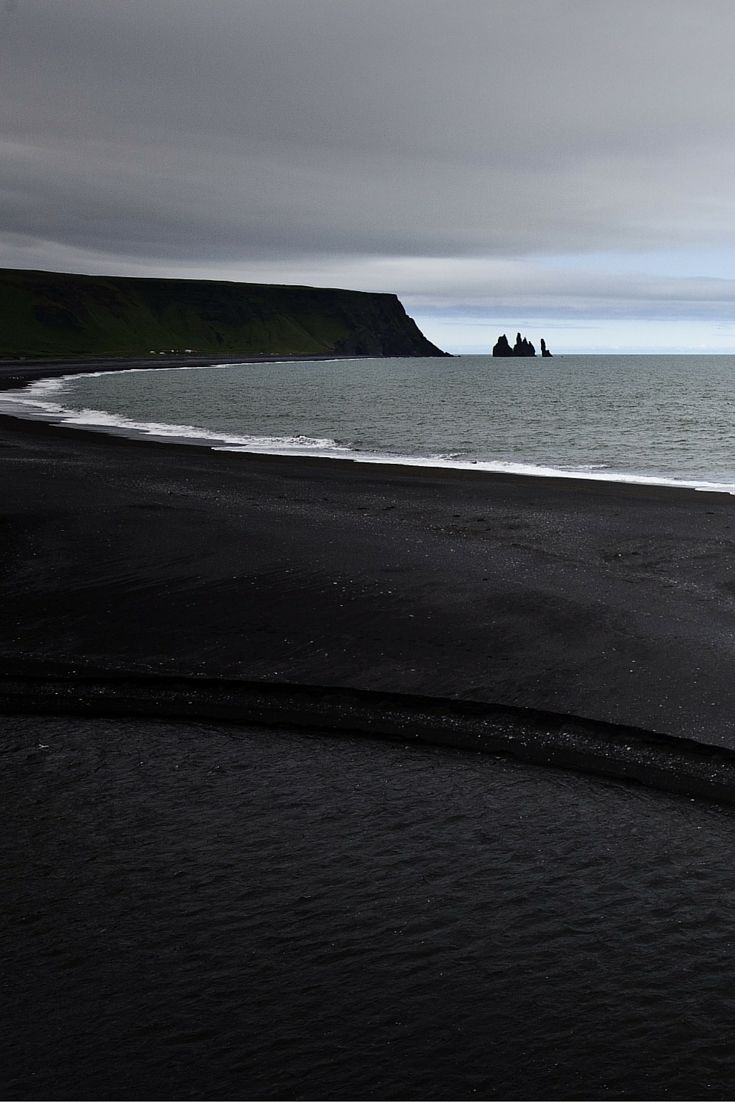 of the World's Most Unique & Awesome Beaches. Black sand beach, Black sand, Black wallpaper