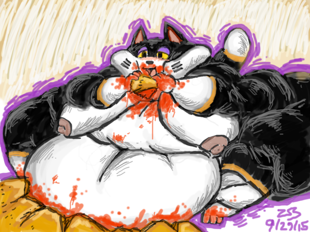 Paunchy Punchy by Zaedrin - Fur Affinity [dot] net