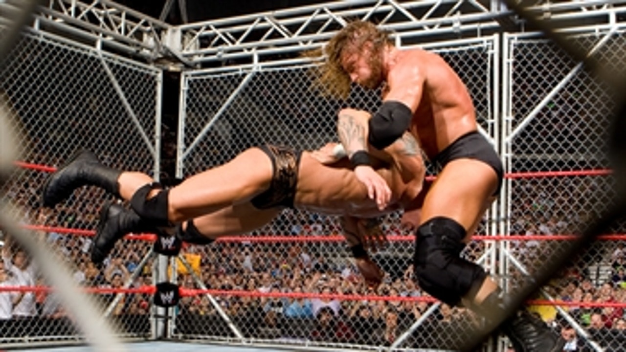 Triple H vs. Randy Orton Title Steel Cage Match: WWE Judgment Day 2008 (Full Match)